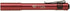 Streamlight 66120 Stylus Pro 100-Lumen Penlight with White LED and 2 AAA Alkaline Batteries, Red