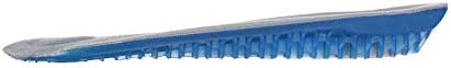 Height Increase Elevator Half Insole for Men 1/2 inch Taller Heel Lift Insert - Silicon Honeycomb Shaped Gel