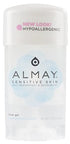 Almay Sensitive skin Clear Gel, Anti-Perspirant & Deodorant, Fragrance Free, 2.25-Ounce Stick (Pack of 2)