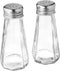 Circleware Taste Up Salt and Pepper Shakers with Metal Lids, Set of 2, 3 oz