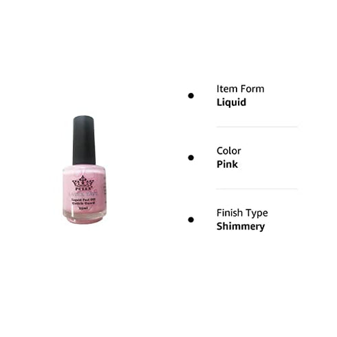 PUEEN Latex Tape Peel Off Cuticle Guard Skin Barrier Protector Nail Art Liquid Tape 15ml Pink - BH000584