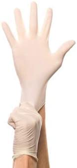 New Disposable Latex Gloves , Powder Free Comfortable 100 Gloves Per Box
