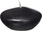 Zest Candle 12-Piece Floating Candles, 3-Inch, Black