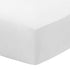 Everyday Kids 2-Pack Fitted Crib Sheets, 100% Soft Breathable Microfiber Baby Sheet, Fits Standard Size Crib Mattress 28in x 52in, White Nursery Sheet and Beige Nursery Sheet