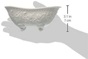 Abbott Collection Bathtub Soap Dish, White