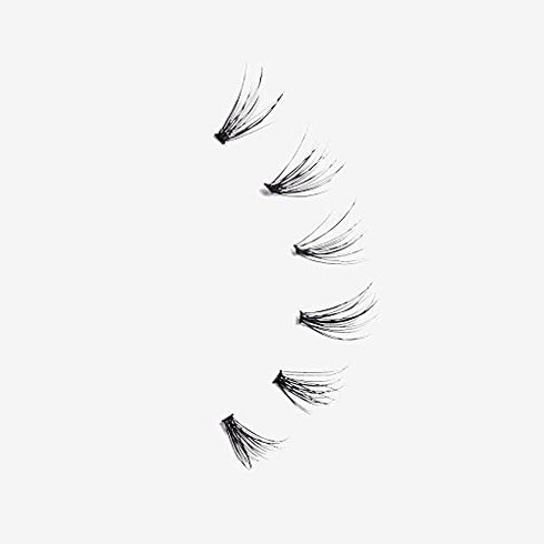 KISS Lash Couture Faux Lash Extensions Set, Lash Clusters, 20 Lash Strands Each, Varied Lengths, Easy Application, Flat Roots & Tapered Ends, Exclusive Flat-Band Technology, Style Venus, 60 Clusters