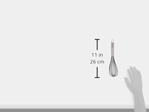 Cuisinart Silicone Whisk, 10-Inch, Black