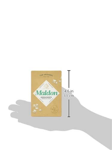 Maldon Smoked Sea Salt Flakes, 4.4 Ounce