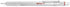 Rotring 600 Ballpoint Pen, Medium Point, Black Ink, Silver Barrel, Refillable, 1 Count (Pack of 1)