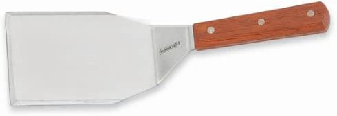 Mundial 5-inch by 4-inch Hamburger and Steak Turner Spatula with Wood Handle