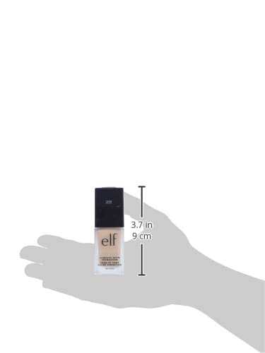 e.l.f. Flawless Finish Foundation, Lightweight & Medium Coverage, Semi-Matte Finish, Snow, 0.68 Fl Oz (20mL)