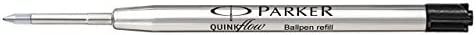 Parker Ball Point Pen Refills, Medium Point, Black Ink