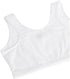 Fruit of the Loom Women's Tank Style Sports Bra - 3 Pack 9012 44 White/Black/Grey