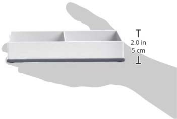 Amazon Basics Sticky Note Holder - Grey and White