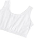 Fruit of the Loom Women's Tank Style Sports Bra - 3 Pack 9012 44 White/Black/Grey