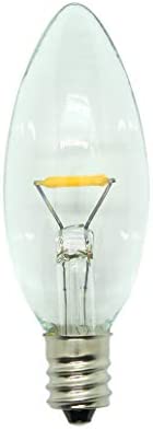 Celestial Lights Six LED Window Candle Replacement Bulbs for Plug-in Window Candles - Works with All Sensor, Timer, or Switch Models