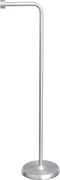 Amazon Basics Free Standing Bathroom Toilet Paper Holder Stand - Nickel