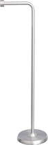 Amazon Basics Free Standing Bathroom Toilet Paper Holder Stand - Nickel