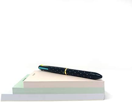 Kate Spade New York Stacked Desktop Notepad, Includes 3 Memo Pads with 75 Sheets, Colorblock