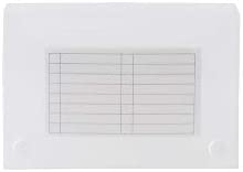 Filexec Products 4 x 6 Inches Index Card Case, Clear, Pack of 2 (50305-20223)