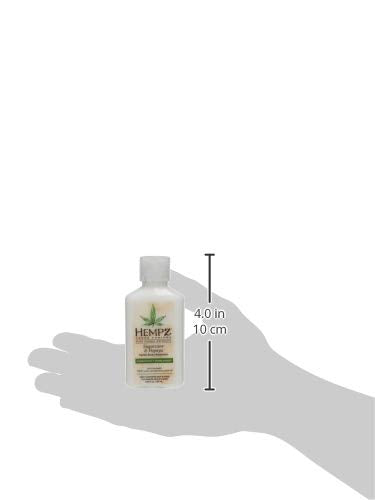 Hempz Herbal Body Moisturizer for Women with 100% Pure Hemp Seed Oil, Sugarcane & Papaya, 2.25 fl. oz. - Moisturizing Lotion with Shea Butter, Vitamins A, B & C, for Dry Skin - Premium Women’s Lotion
