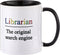 3dRose Librarian The Original Search Engine Mug, 1 Count (Pack of 1), Black