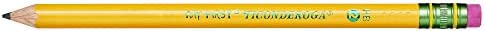 TICONDEROGA My First Pencils, Wood-Cased Soft, Pre-Sharpened, 12 Count (X33312)