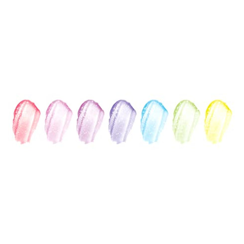 Three Cheers for Girls by Make It Real - 7 Days Glitter Lip Gloss - Flavored Lip Gloss Set for Girls - Strawberry, Raspberry, Vanilla and More! - 7 Piece Lip Gloss Kit