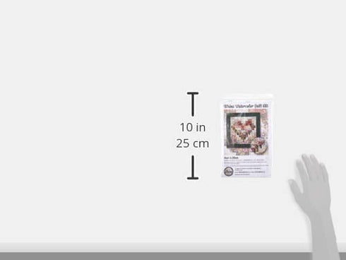 Whims Watercolor Quilt Kits Heart in Bloom Quilting Supplies