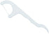 DentAdvance Mint Dental Floss Picks - Premium Angled, Easy Reach Back Teeth | Tooth Flossers | Mint Flavor, Waxed, 30 ct, w/ Travel Case