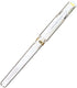 Uni-Ball Signo UM-153 Broad Point Gel Impact Pen, 1.0mm, White/Gold/Silver, 3 pens each/Total 9 pens (Japan Import)