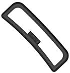 28mm Width Band Keeper Compatible with Garmin Vivoactive HR/Forerunner 910XT Fastener Loops Replacement Band Holder Compatible with Fitbit Surge Bands, 6 Pack.