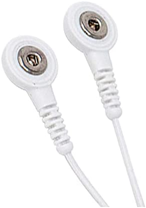 Discount TENS, Omron Compatible Lead Wires. Replacement Lead Wires for Omron Electrotherapy Devices. (PM3030, 2 Snap)