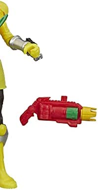 Power Rangers Beast Morphers Beast-X Yellow Ranger 6-inch Action Figure Toy Inspired by The TV Show