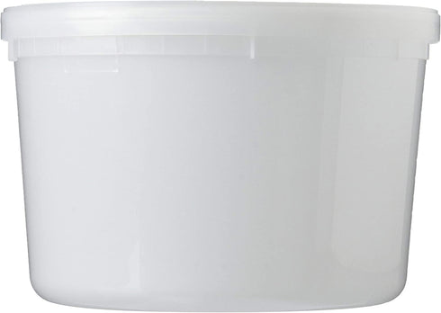 Extreme Freeze Reditainer 64 oz. Freezeable Deli Food Containers w/ Lids - Package of 8 - Food Storage