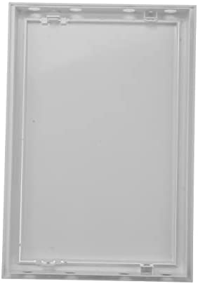 Vent Systems 8'' x 12'' Inch Access Panel - Easy Access Doors - ABS Plastic - Access Panel for Drywall, Wall and Ceiling Electrical and Plumbing Service Door Cover