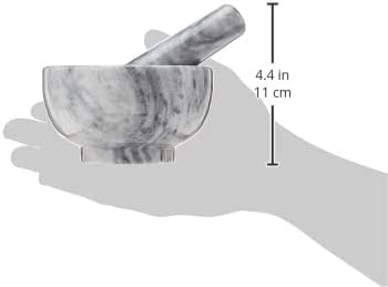 Norpro 694 Marble Mortar/Pestle, 1 EA