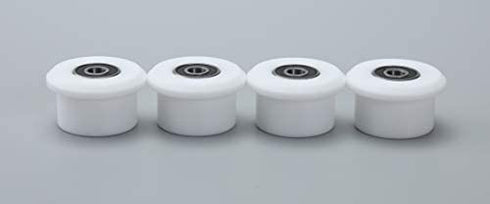 Replacement Set of 4 Machined Wheels/Rollers for Total Gym 1000, 1100, 1400, 1500, 1600, 1700, 1800, 1900, Achiever, Force, Gold, Max, Platinum, Platinum Plus, Pro, Supra, Supreme, Ultima, Ultra, XLI