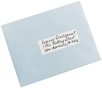 Avery 6113 All-Purpose Labels, 1 x 2.75 Inches, White, Pack of 128
