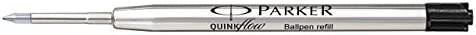 Parker Ball Point Pen Refills, Medium Point, Black Ink