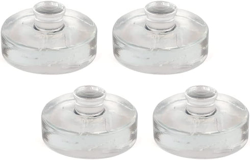 The Easy Weight Fermentation Weights (Value Pack of 4 Fermenting Weights) Fits Every Wide Mouth Mason Jar Large and Heavy Crack Proof Glass Made From Food Safe Glass