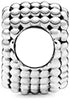 Pandora Jewelry Beaded Heart Sterling Silver Charm