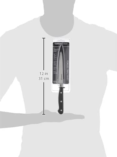 Cuisinart C77TR-5SUT Triple Rivet Collection 5" Serrated Utility Knife, Black