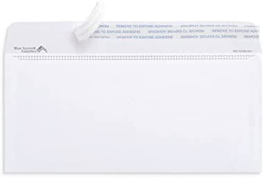 Blue Summit Supplies 50 1099 NEC Tax Form Envelopes for 2022, Fits Preprinted 3 Part 1099 NEC 2022 Forms, 3 13/16’’ x 8 3/8’’, Peel and Seal, 50 1099-NEC Envelopes