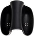 Umbra Saddle Caddy – Flexible Rubber Organizer for Double Kitchen Sink, Storage for Dish Sponge, Scouring Pads and more, Black, Small