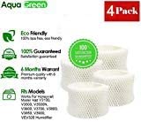 AQUA GREEN WF2 Filter (4 Pack) Compatible with Kaz Vicks WF2,V3600,V3700,V3800 Humidifier Filter