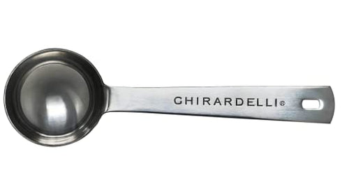Ghirardelli Unsweetened Cocoa Powder Pouch 8 Ounce (Pack of 3) with Limited Edition Measuring Spoon
