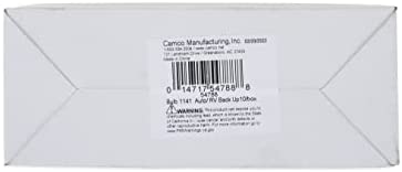 Camco 54788 Replacement 1141 Auto/RV Backup Light Bulb - Box of 10