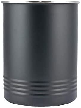 Large Black Utensil Holder - Kitchen Utensil Crock- to Organize Your Kitchen Gadgets and Cooking Utensils