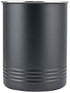 Large Black Utensil Holder - Kitchen Utensil Crock- to Organize Your Kitchen Gadgets and Cooking Utensils